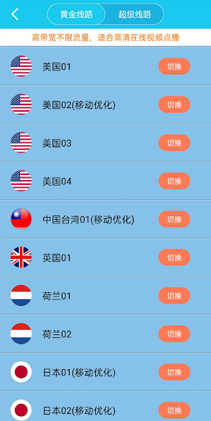 每天免费2小时加速器旋风appandroid下载效果预览图